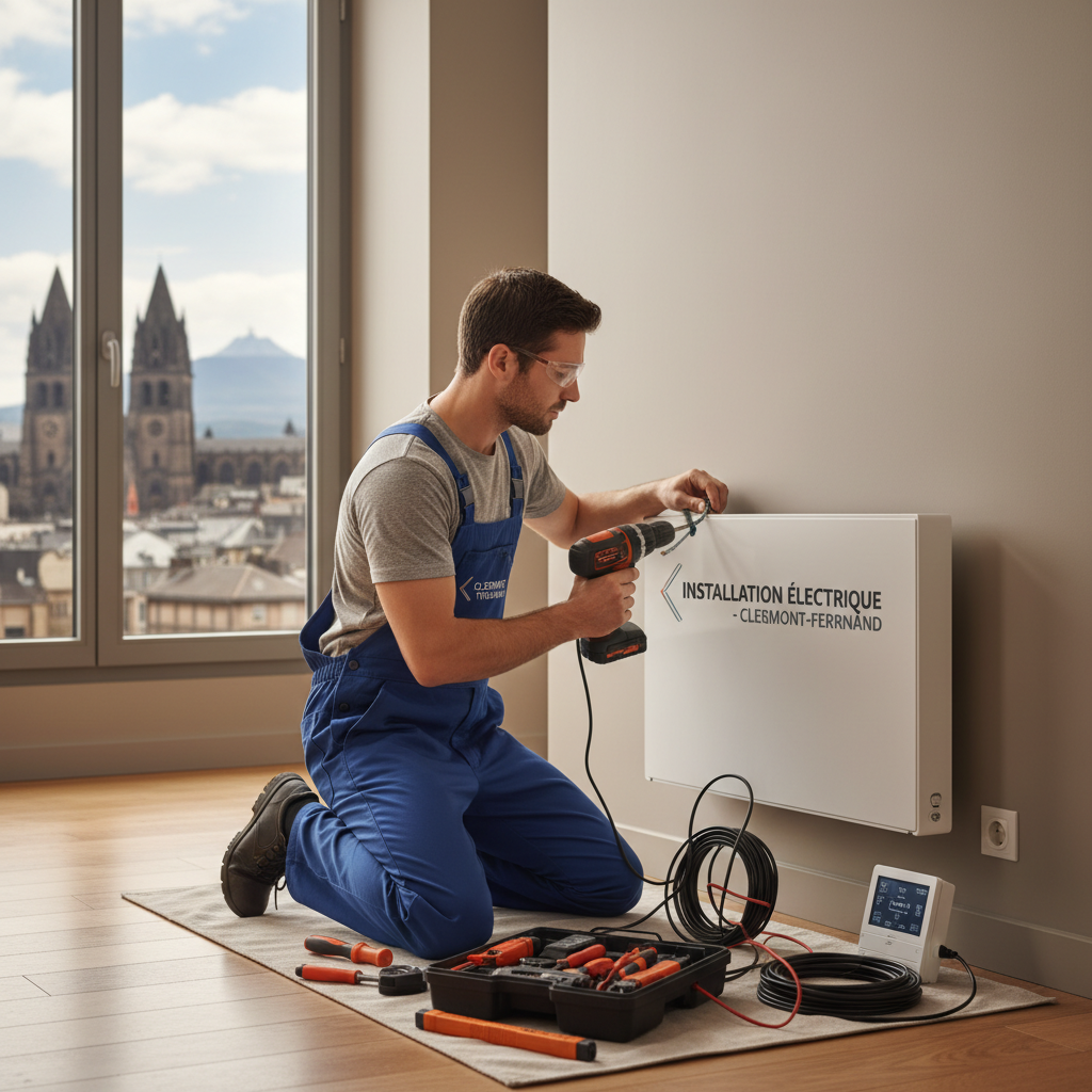 installation chauffage électrique clermont